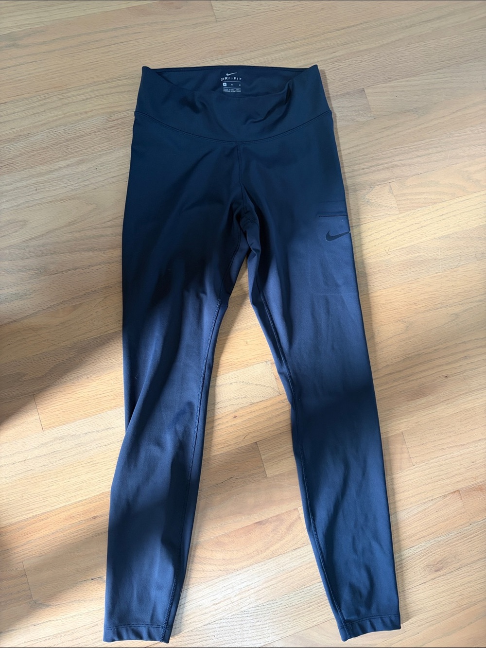 Nike Blue Performance High-Rise Leggings